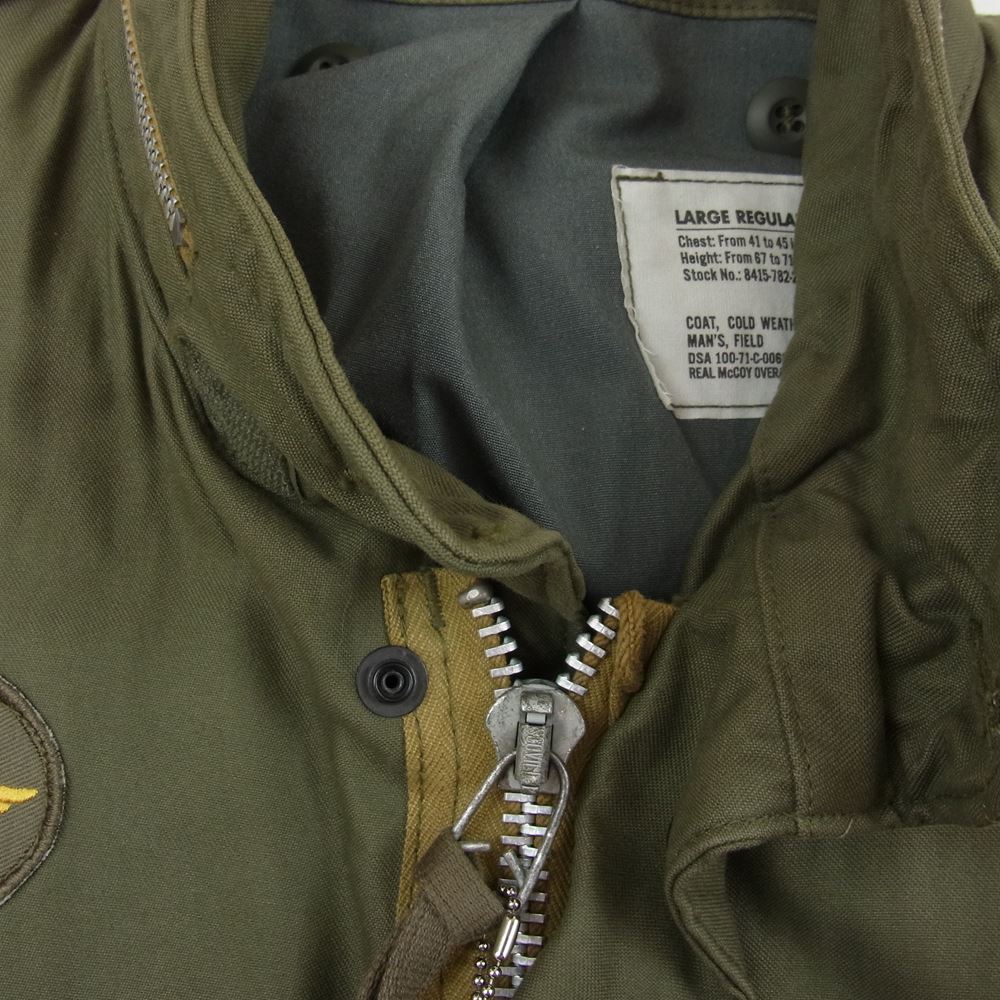 The REAL McCOY'S ザリアルマッコイズ TD6101 M-65 Field Jacket King 