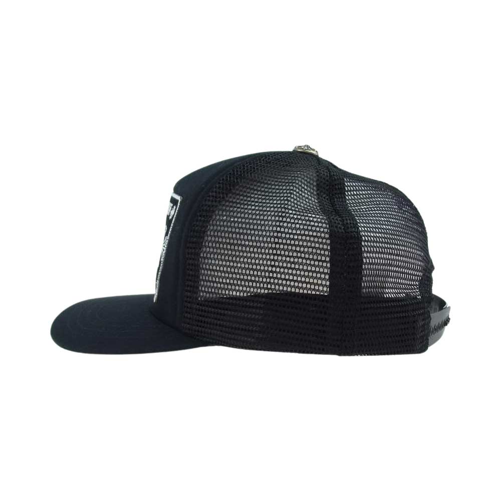 CHROME HEARTS クロムハーツ（原本無） TRUCKER CAP CH トラッカー ブラック系 53-60【中古】