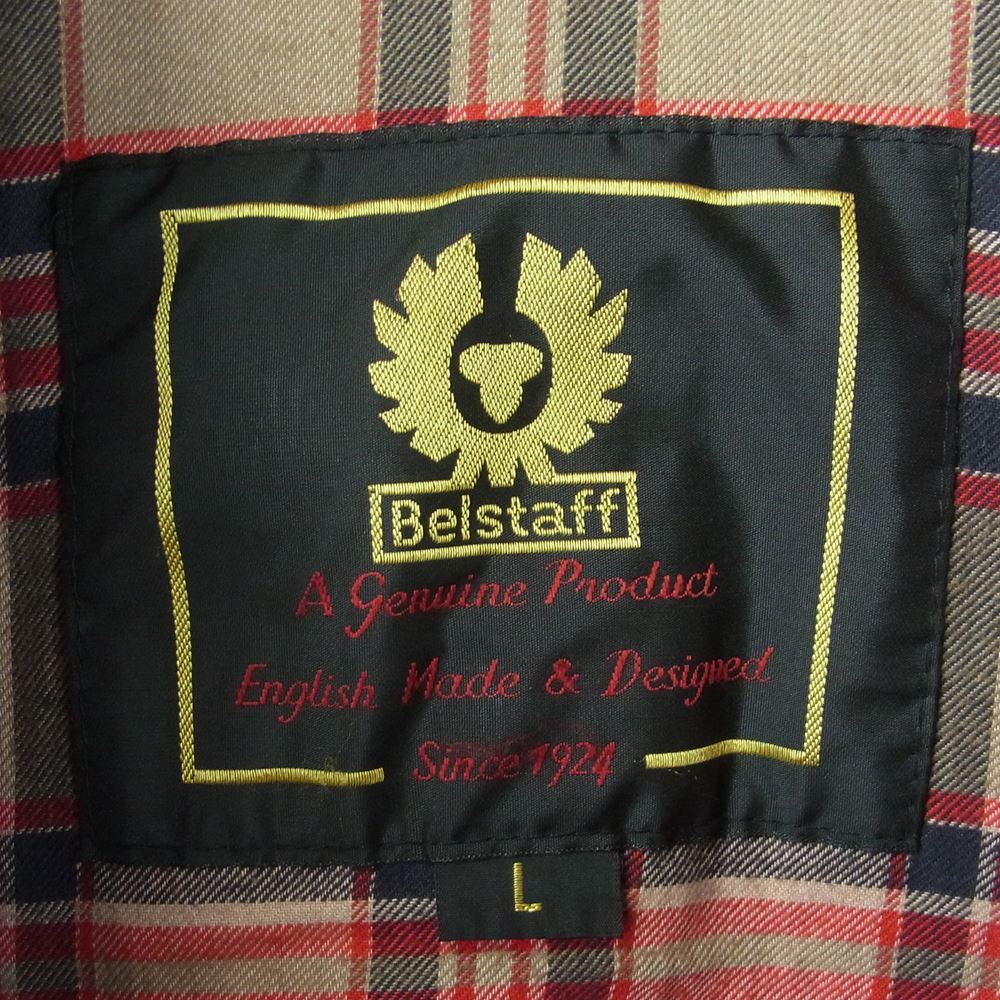 BELSTAFF ベルスタッフ TRIALMASTER PANTHER JACKET トライアルマスター パンサー レザー ジャケット レッド系 L【中古】
