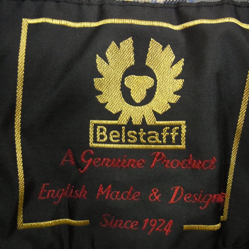 BELSTAFF ベルスタッフ TRIALMASTER PANTHER JACKET トライアルマスター パンサー レザー ジャケット ブラウン ブラウン系 L【中古】
