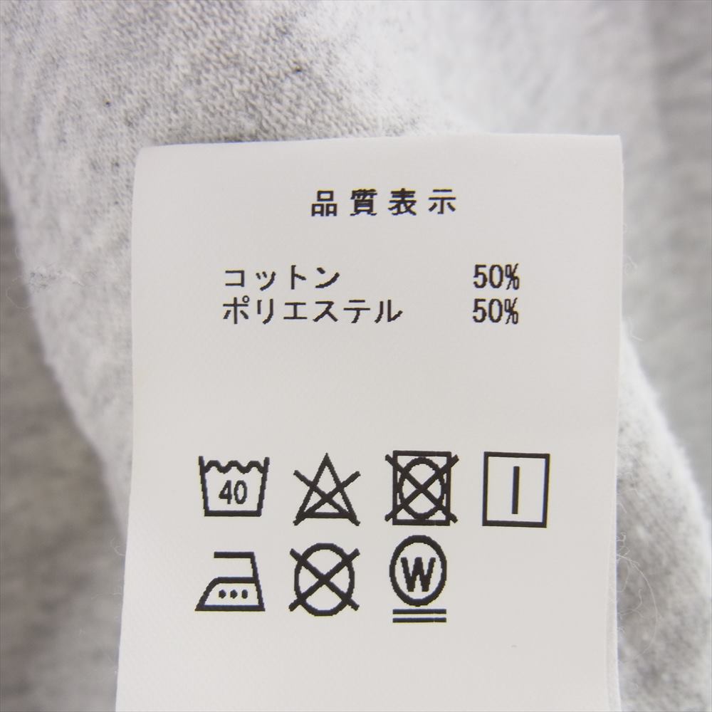 フォーティーパーセンツアゲインストライツ ロゴプリント クルーネック スウェット グレー系 XL【中古】
