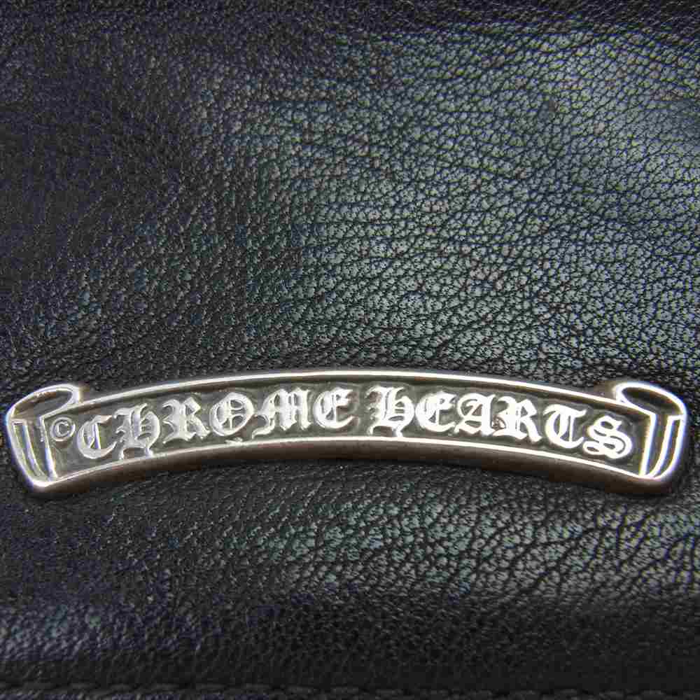 CHROME HEARTS クロムハーツ（原本無） ZPR CHNG 3×4 ジッパー チェンジパース コインケース ブラック系【中古】