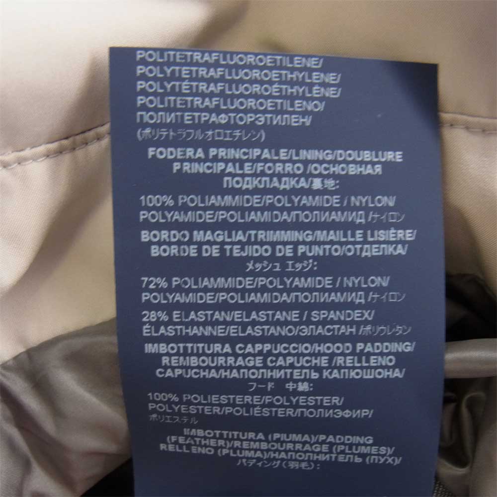 Herno ヘルノ PI148UL-11106-1300 国内正規品 LAMINAR SARTORIAL ENGINEERING GORE-TEX ラミナー ゴアテックス ダウン ジャケット コート グレー系 ベージュ系 50【中古】