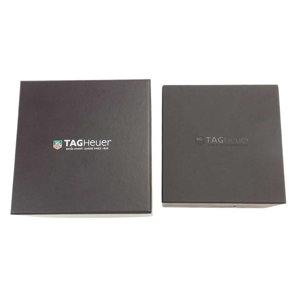 TAG HEUER タグホイヤー WAP2010 アクアレーサー 黒文字盤 SS AT オートマチック 自動巻き 腕時計 ウォッチ シルバー系【中古】