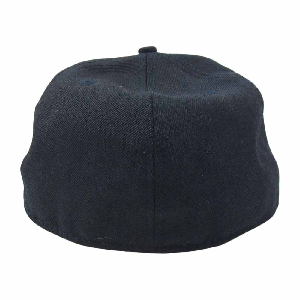 Yohji Yamamoto ヨウジヤマモト Y's ワイズ Newera ニューエラ ロゴ 刺繍 ベースボール キャップ ネイビー系 7　3/8【中古】