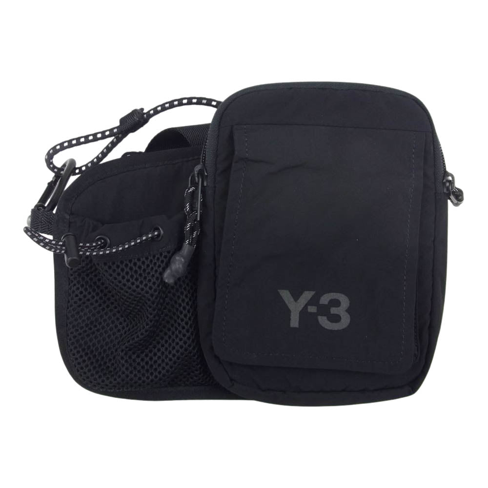 Yohji Yamamoto ヨウジヤマモト Y-3 ワイスリー 20AW GK2109 CH3 コード バムバッグ ブラック系【中古】
