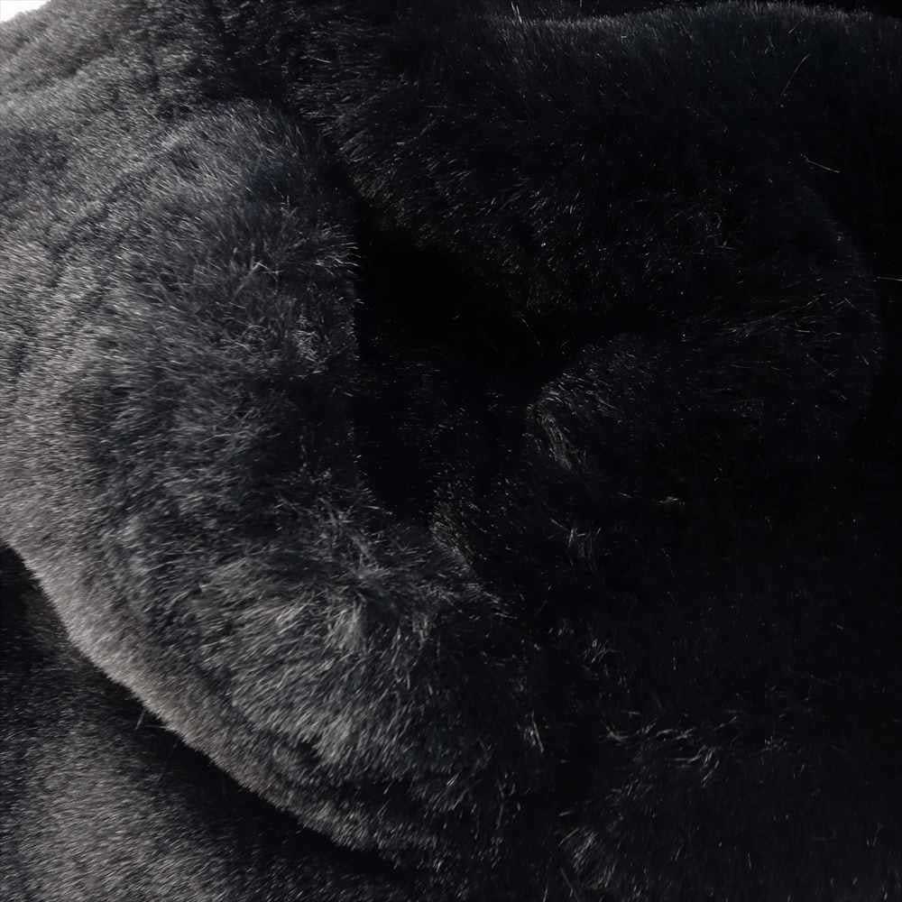 ノワール ケイニノミヤ コムデギャルソン AD2018 3B-J006 フェイクファー ハーネス ベスト ブラック系 S【中古】