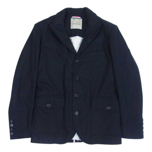 MONCLER モンクレール V ヴィ― visvim ビズビム KAMUI カムイ ダウンライナー テーラード コットン ジャケット ブラック系 1【中古】