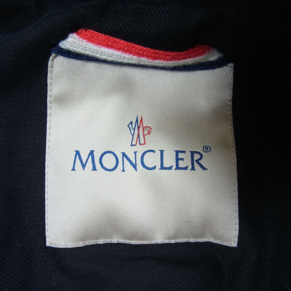 MONCLER モンクレール V ヴィ― visvim ビズビム KAMUI カムイ ダウンライナー テーラード コットン ジャケット ブラック系 1【中古】