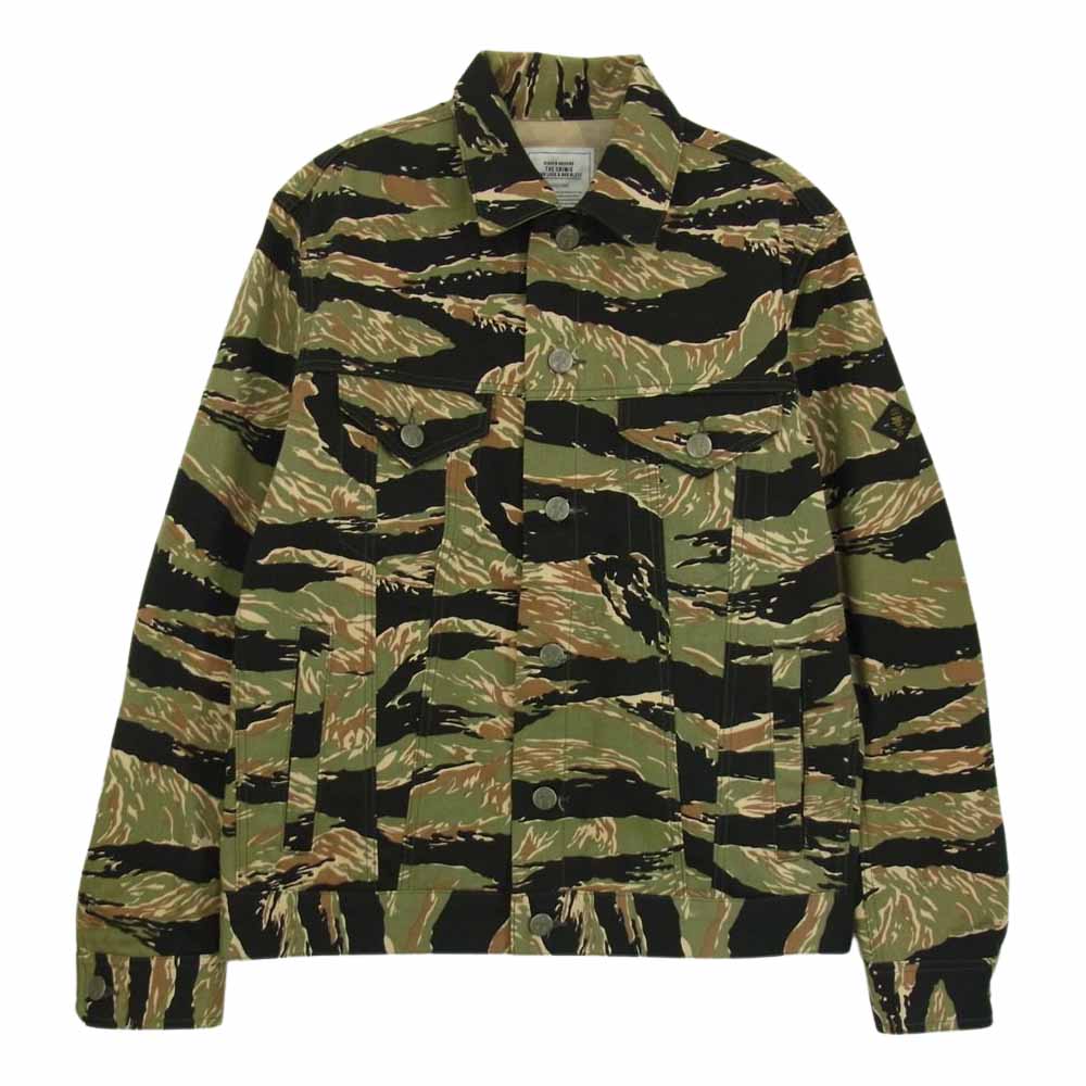 CRIMIE クライミー 3rd Type タイガーカモ トラック ジャケット カーキ系 M【中古】