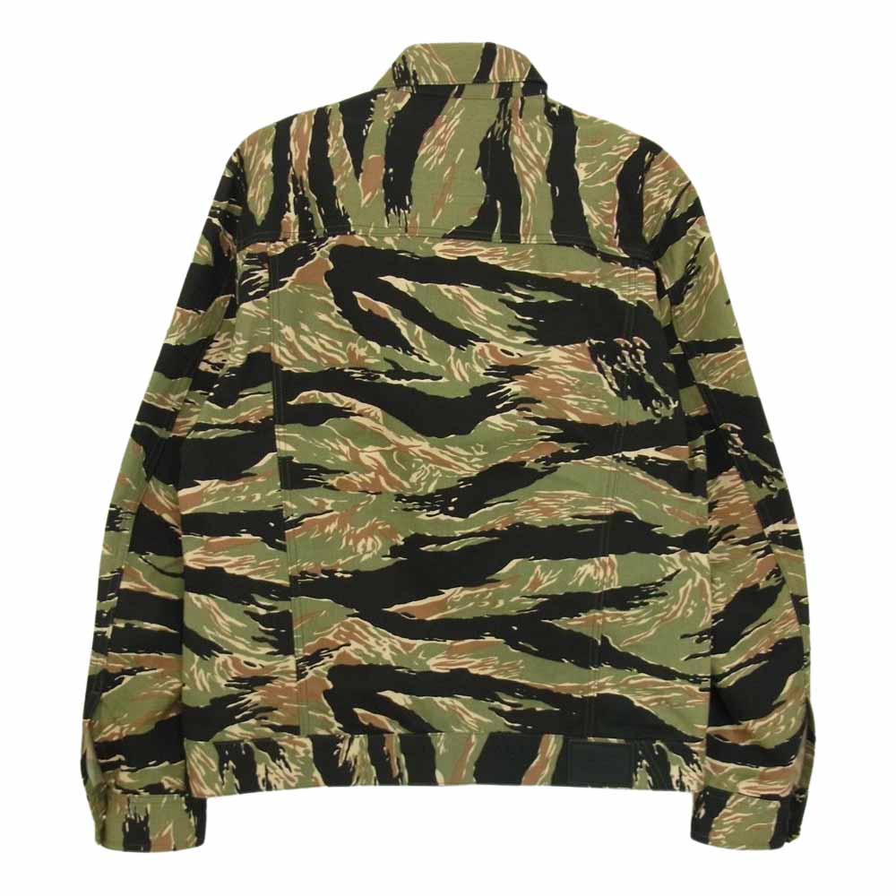CRIMIE クライミー 3rd Type タイガーカモ トラック ジャケット カーキ系 M【中古】