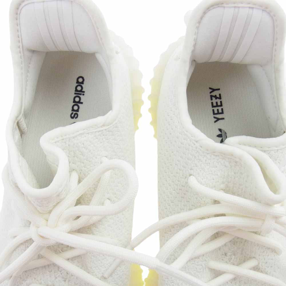 adidas アディダス CP9366 YEEZY BOOST イージーブースト 350 V2 CREAM クリーム オフホワイト系 26cm【美品】【中古】