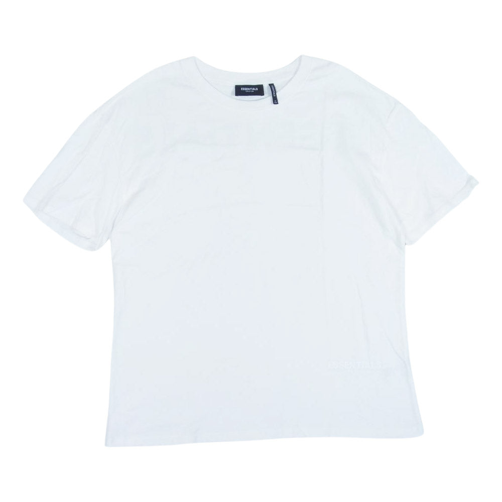 FEAR OF GOD フィアオブゴッド ESSENTIALS エッセンシャルズ バックプリント Tシャツ ホワイト系 M【中古】