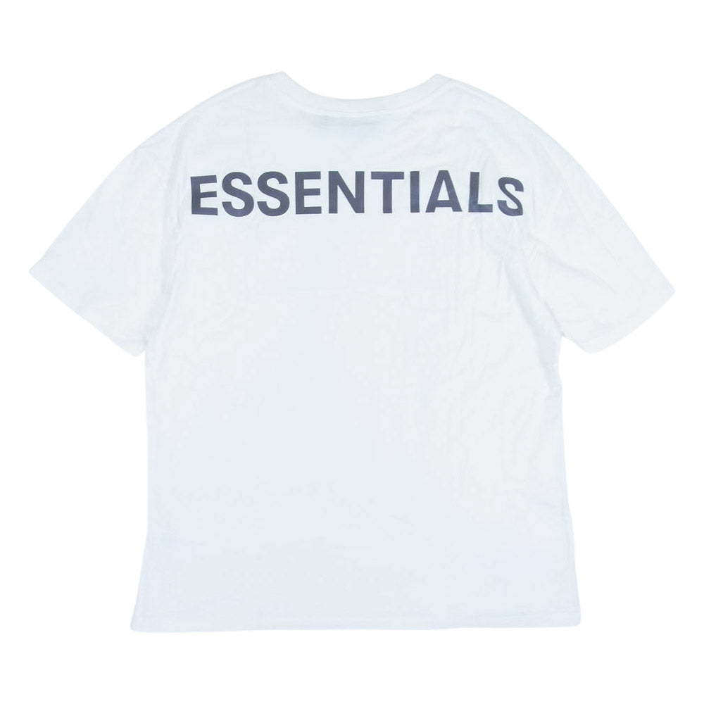 FEAR OF GOD フィアオブゴッド ESSENTIALS エッセンシャルズ バックプリント Tシャツ ホワイト系 M【中古】