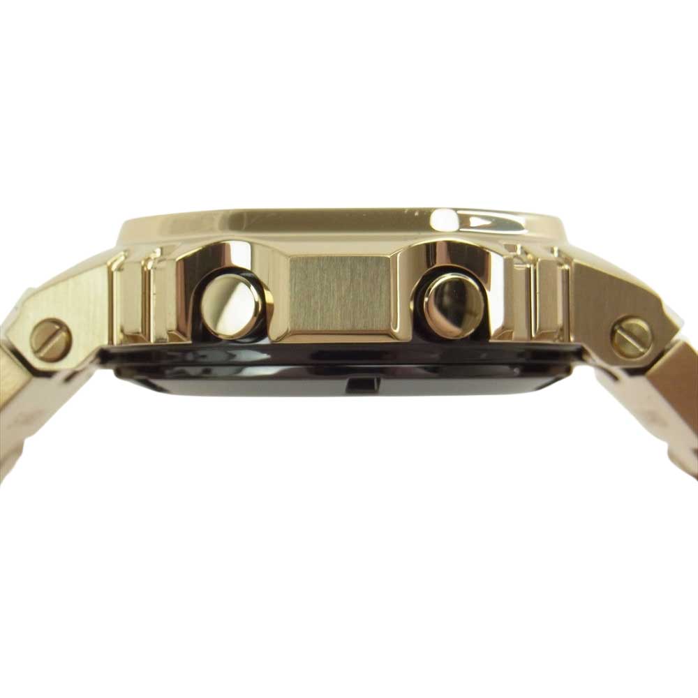 CASIO G-SHOCK カシオ ジーショック GMW-B5000GD-9JF フルメタル スクエア デジタル 電波ソーラー 腕時計 ウォッチ ゴールド系【新古品】【未使用】【中古】