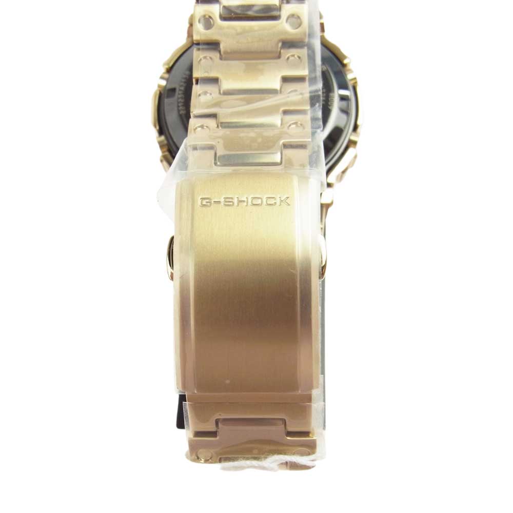 CASIO G-SHOCK カシオ ジーショック GMW-B5000GD-9JF フルメタル スクエア デジタル 電波ソーラー 腕時計 ウォッチ ゴールド系【新古品】【未使用】【中古】
