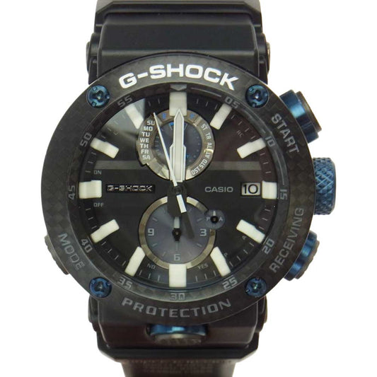 CASIO G-SHOCK カシオ ジーショック GWR-B1000-1A1JF MASTER OF G GRAVITYMASTER マスターオブジー グラビティマスター アナログ ソーラー 腕時計 ウォッチ ブラック系【美品】【中古】