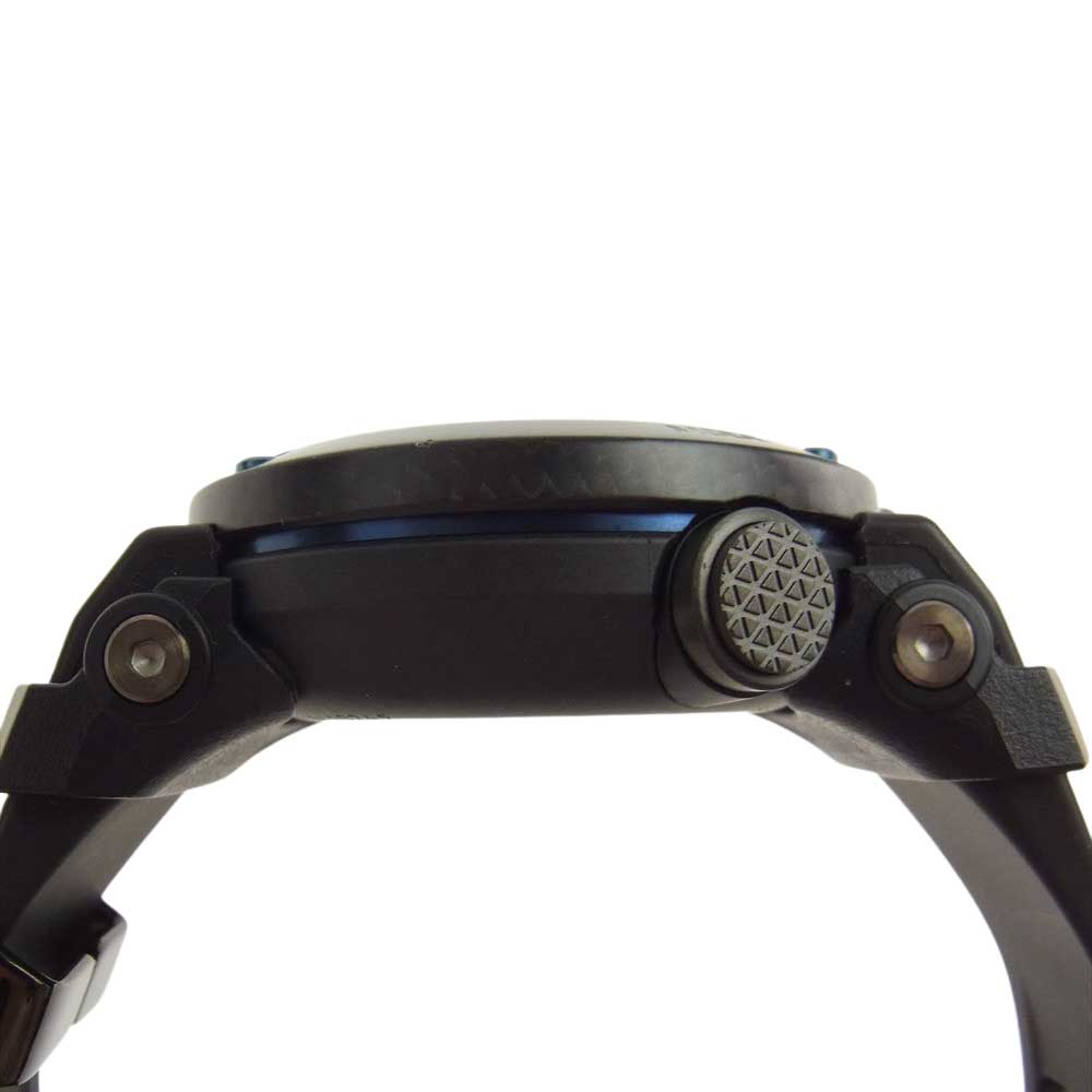 CASIO G-SHOCK カシオ ジーショック GWR-B1000-1A1JF MASTER OF G GRAVITYMASTER マスターオブジー グラビティマスター アナログ ソーラー 腕時計 ウォッチ ブラック系【美品】【中古】