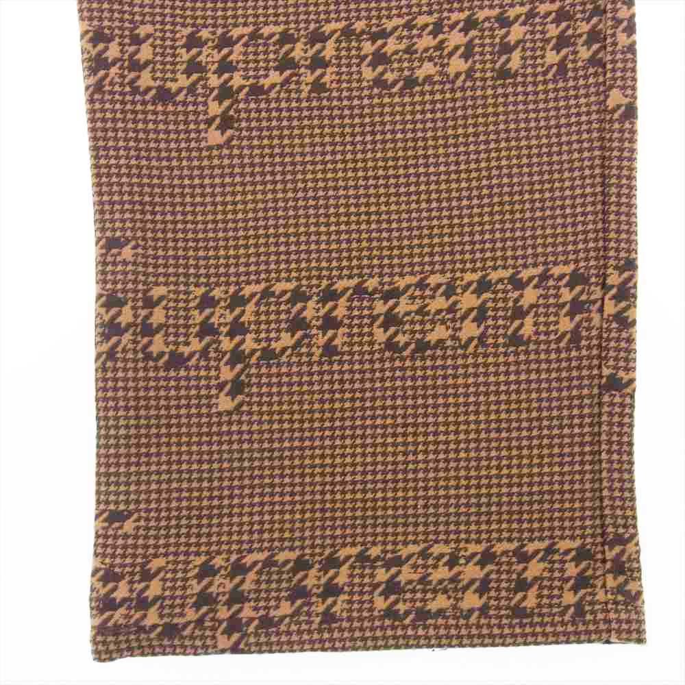 Supreme シュプリーム 20AW Work Pant Brown Houndstooth ハウンドトゥース ロゴ 千鳥 ワーク パンツ ブラウン系 32【新古品】【未使用】【中古】