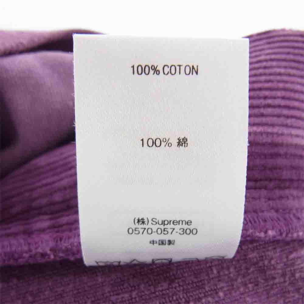 Supreme シュプリーム 21SS Double Knee Corduroy Painter Pant ダブルニー コーデュロイ ペインター パンツ パープル系 32【美品】【中古】