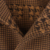 Supreme シュプリーム 20AW Houndstooth Logos Snap Front Jacket ハウンドトゥース ロゴ 千鳥 スナップ フロント ジャケット ライトブラウン系 M【新古品】【未使用】【中古】