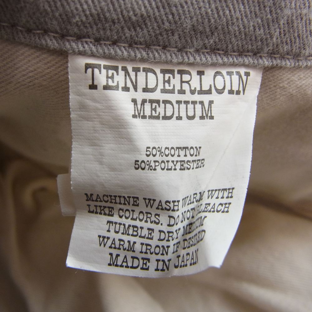 TENDERLOIN テンダーロイン T-BDP チノ ワーク パンツ ベージュ系 M【中古】