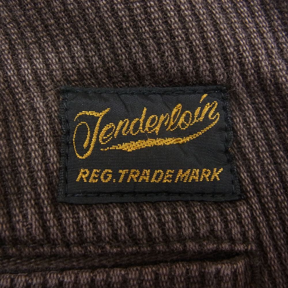 TENDERLOIN テンダーロイン T-BDP P LONG ピケ パンツ ブラウン系 M【中古】
