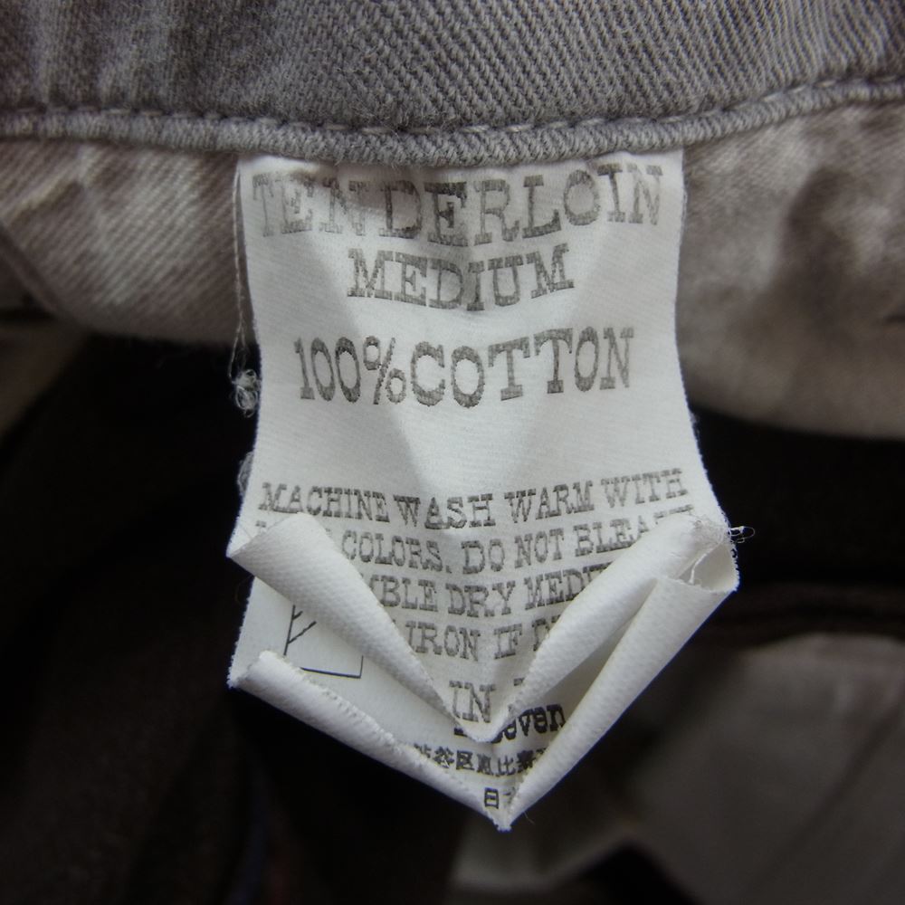 TENDERLOIN テンダーロイン T-BDP P LONG ピケ パンツ ブラウン系 M【中古】