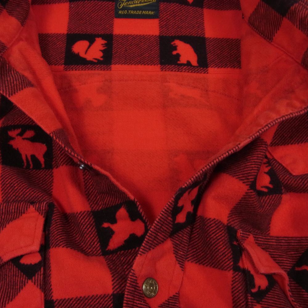 TENDERLOIN テンダーロイン T-WESTERN SHT W ウィンチェスター ウエスタン 長袖 シャツ レッド系 M【中古】