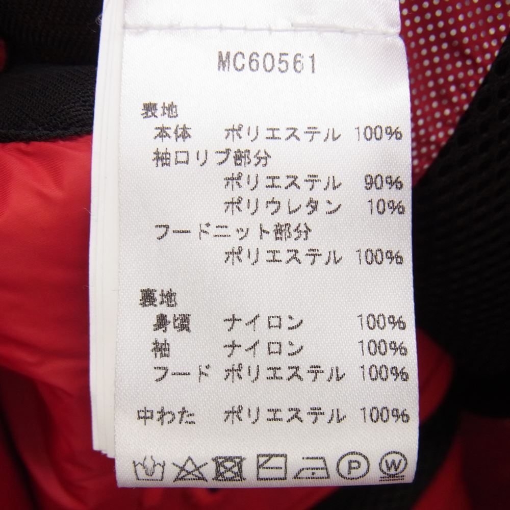 Michael Kors マイケルコース MC60561 中綿 フーデッド ナイロン フーディ ジャケット レッド系 S【中古】