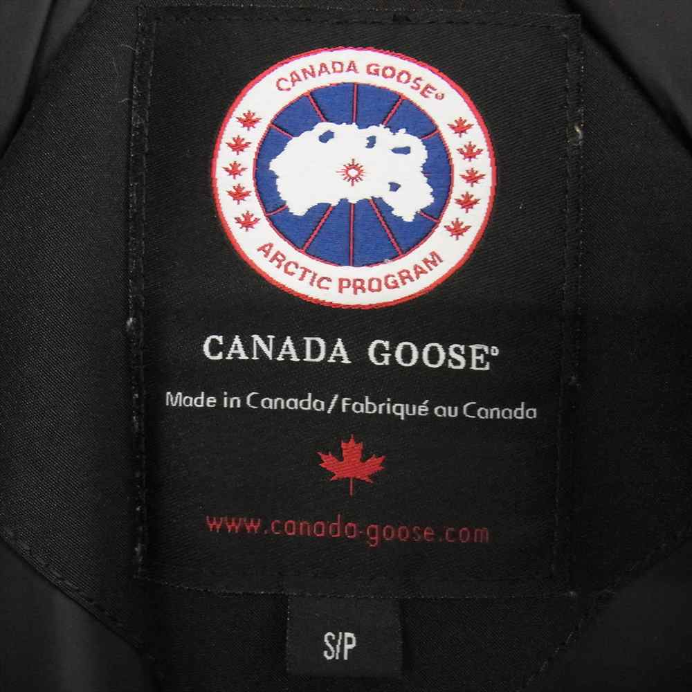 CANADA GOOSE カナダグース 3438JM JASPER PARKA ジャスパー 国内正規品 グリフィンタグ ブラック系 S/P【中古】