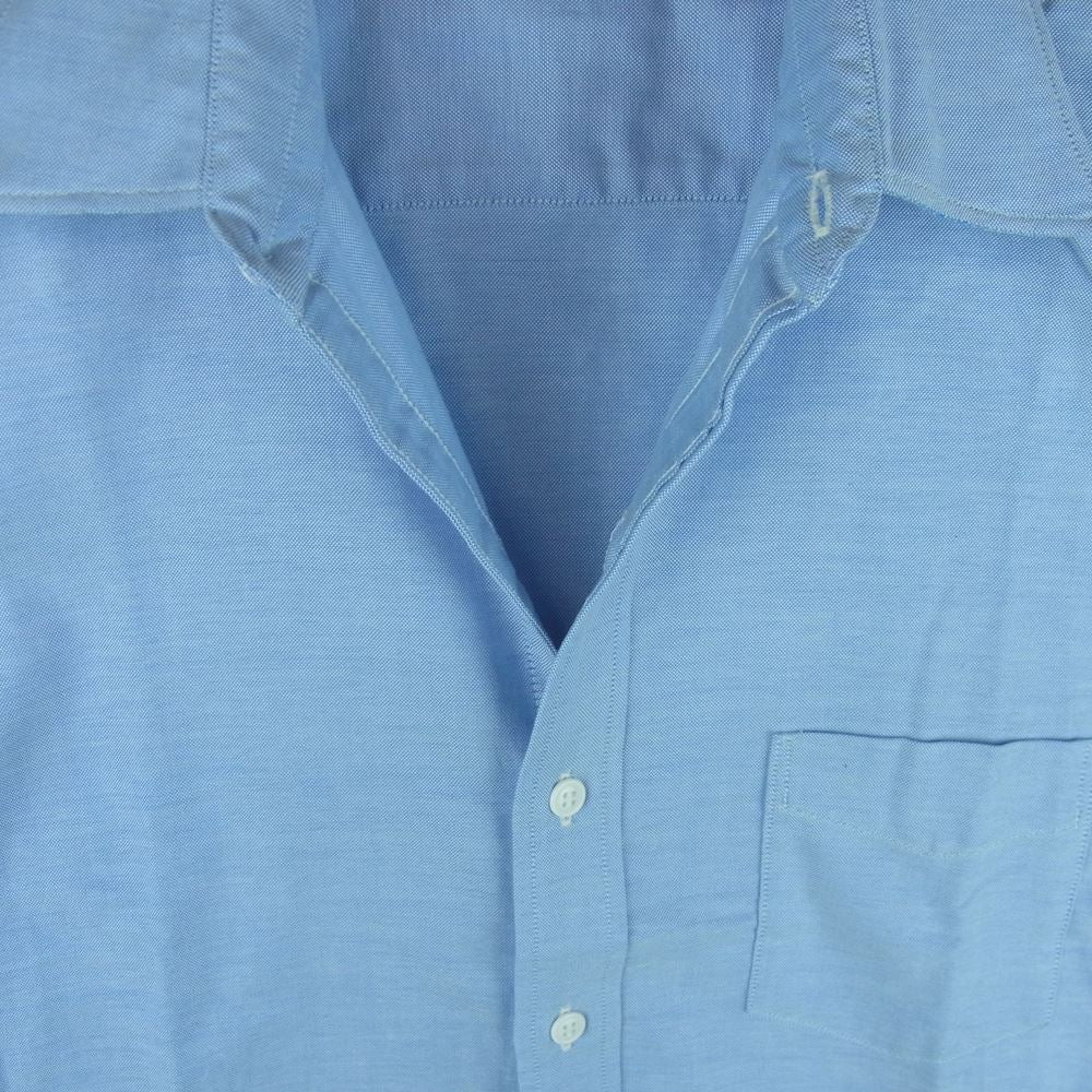 ANATOMICA アナトミカ 22SS USAF OXFORD SHIRTS オックスフォード 長袖 シャツ ライトブルー系 16 × 34【極上美品】【中古】