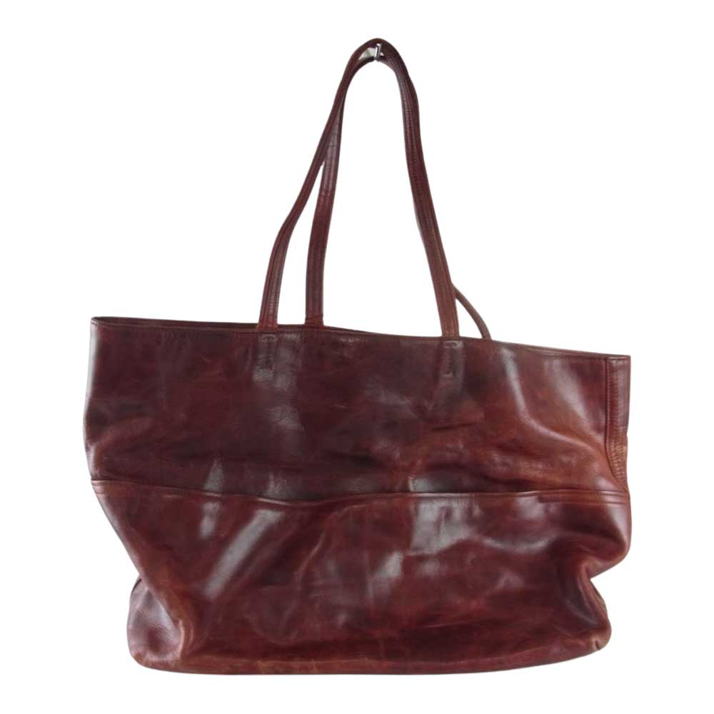 aniary アニアリ ニューアイディアル レザー トート バッグ ブラウン系 ブラウン系【中古】