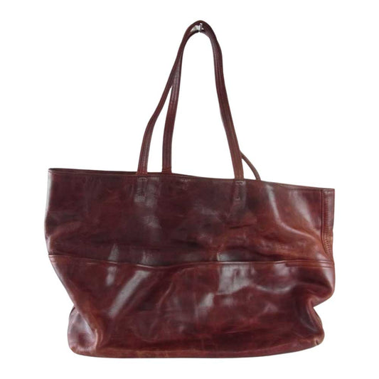 aniary アニアリ ニューアイディアル レザー トート バッグ ブラウン系 ブラウン系【中古】