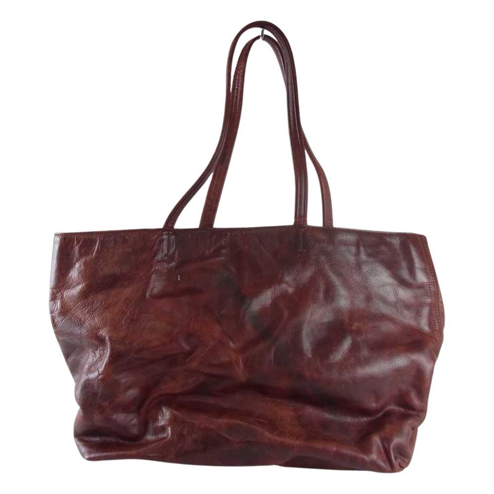 aniary アニアリ ニューアイディアル レザー トート バッグ ブラウン系 ブラウン系【中古】