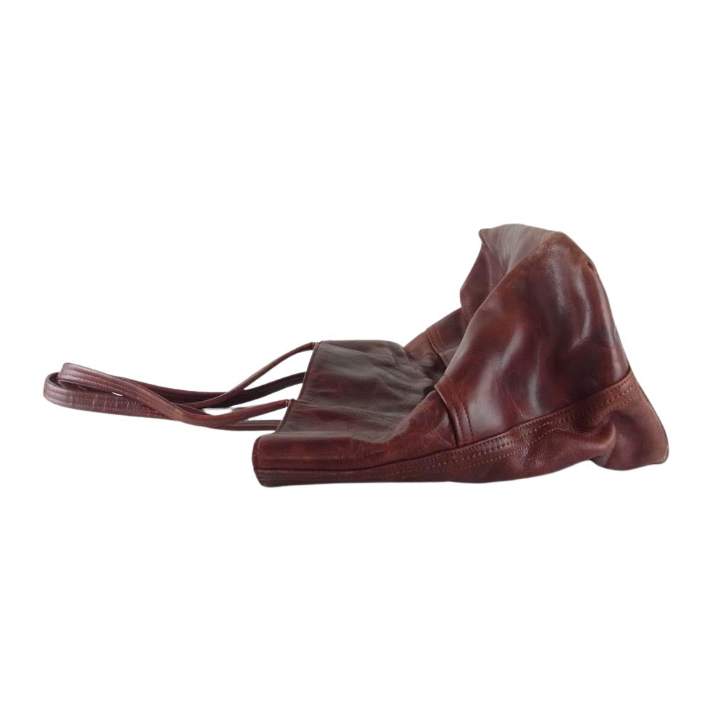 aniary アニアリ ニューアイディアル レザー トート バッグ ブラウン系 ブラウン系【中古】