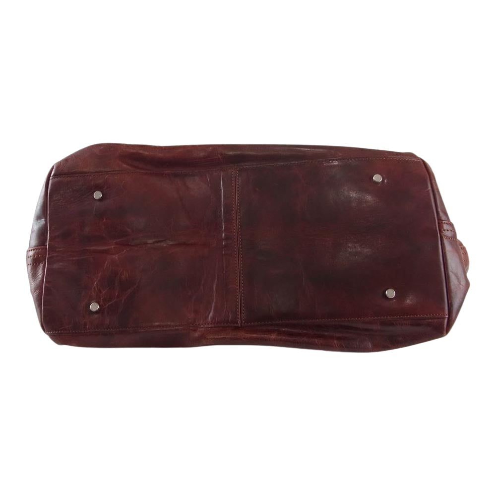 aniary アニアリ ニューアイディアル レザー トート バッグ ブラウン系 ブラウン系【中古】