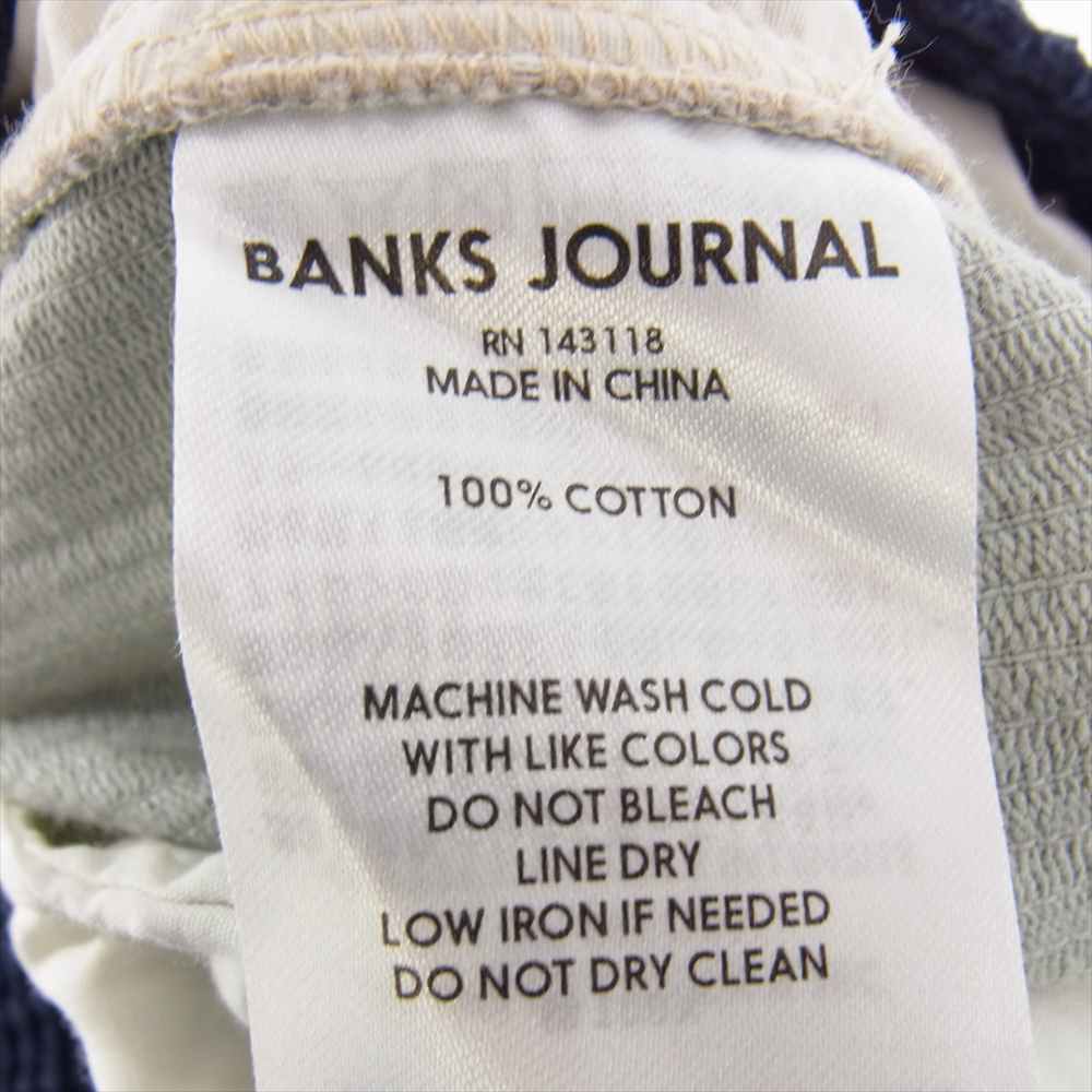 バンクスジャーナル クレイジーパターン コーデュロイ パンツ ブラウン系 グリーン系 32【中古】