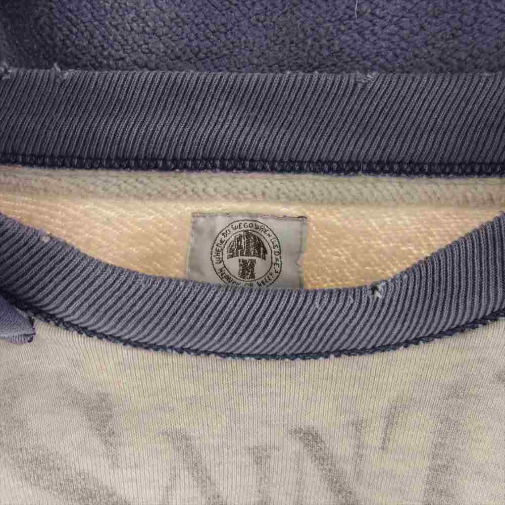 セントマイケル 21SS SM-S21-0000-026 Stencils Hoodie ダメージ加工 ステンシル フーディー プルオーバーパーカー グレー系 XL【中古】