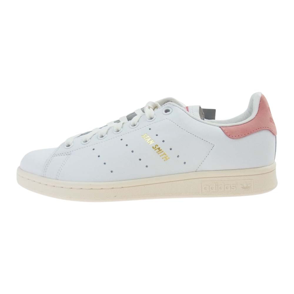 adidas アディダス S80024 STAN SMITH スタンスミス ローカット スニーカー ホワイト系 ピンク系 26.5【新古品】【未使用】【中古】