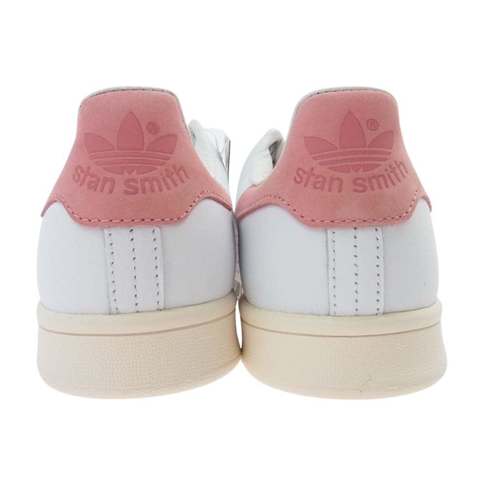 adidas アディダス S80024 STAN SMITH スタンスミス ローカット スニーカー ホワイト系 ピンク系 26.5【新古品】【未使用】【中古】