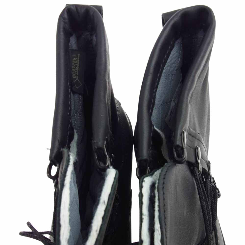 ヴェルビル USA製 GORE=TEX ゴアテックス スチールトゥ アーミーブーツ ブラック系 8.5Ｒ（26.5cm)【美品】【中古】