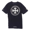 CHROME HEARTS クロムハーツ（原本無） 国内正規品 サークル CHプラス プリント ポケット Tシャツ ブラック系 L【中古】