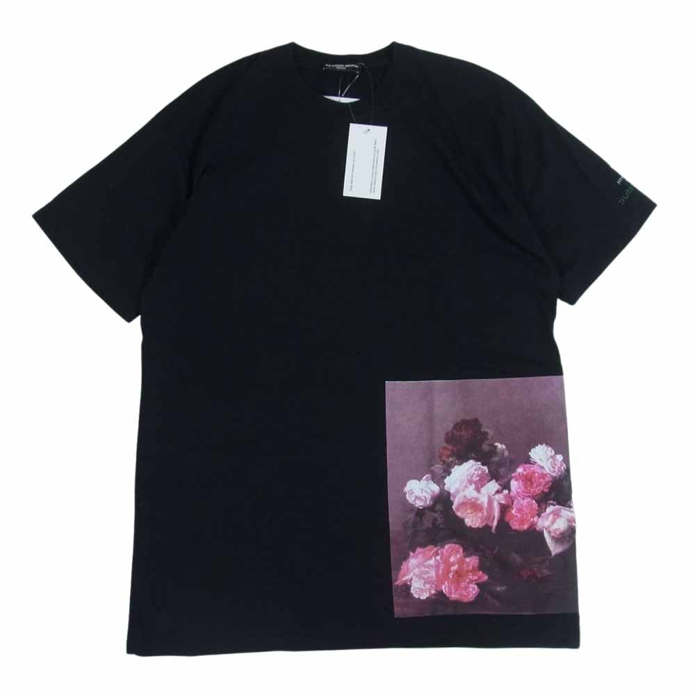 RAF SIMONS ラフシモンズ Raf Simons archive redux PCL FLORAL PRINT T SHIRT 半袖 Tシャツ ブラック系 S【美品】【中古】