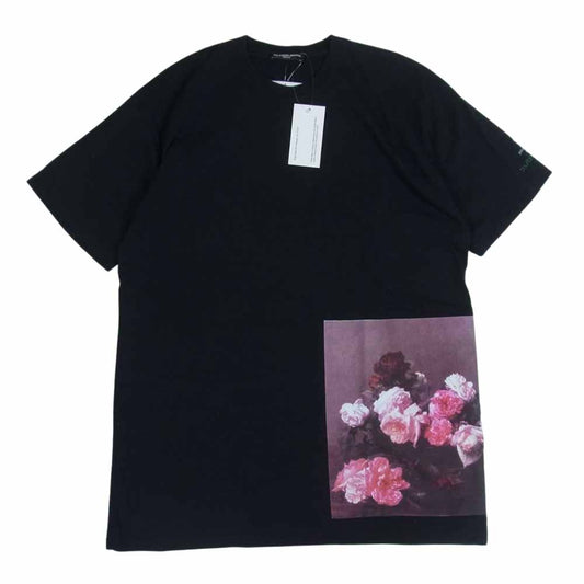 RAF SIMONS ラフシモンズ Raf Simons archive redux PCL FLORAL PRINT T SHIRT 半袖 Tシャツ ブラック系 S【美品】【中古】