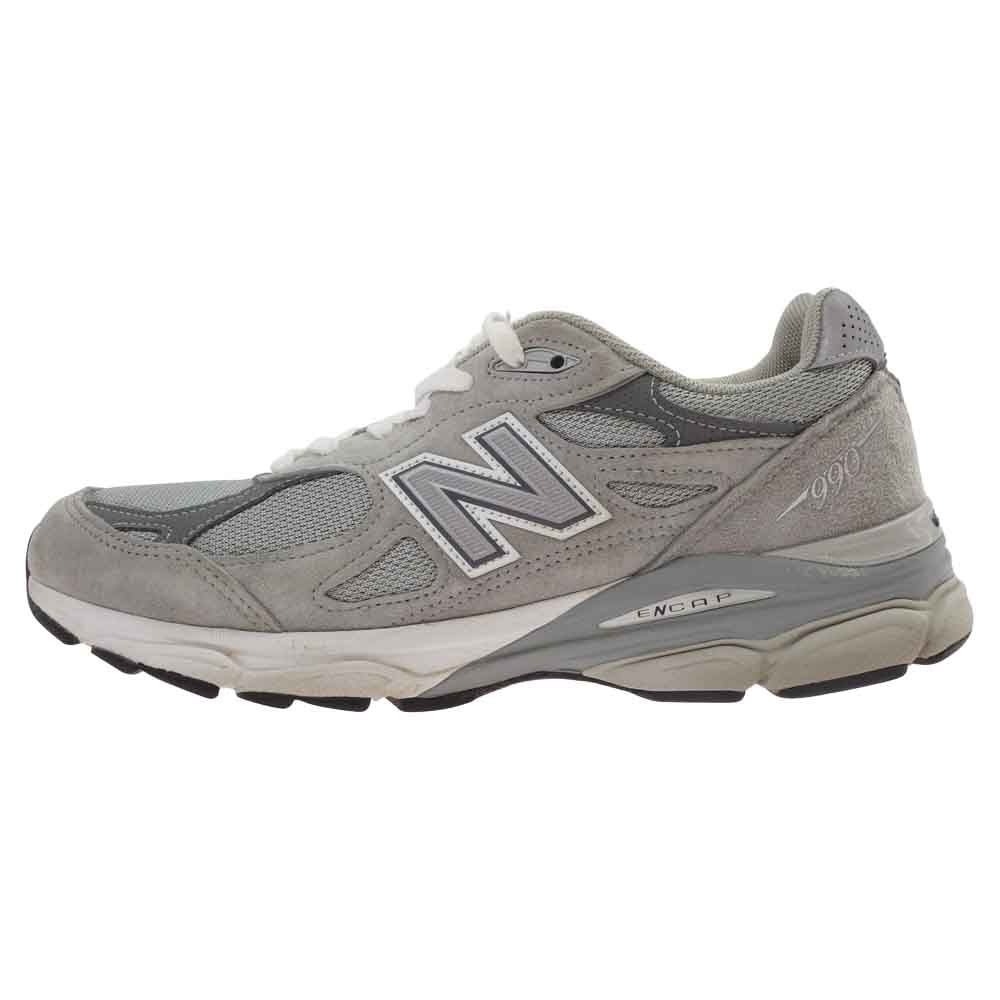 NEW BALANCE ニューバランス M990GY3 USA製 ローカットスニーカー グレー系 26.5㎝【中古】
