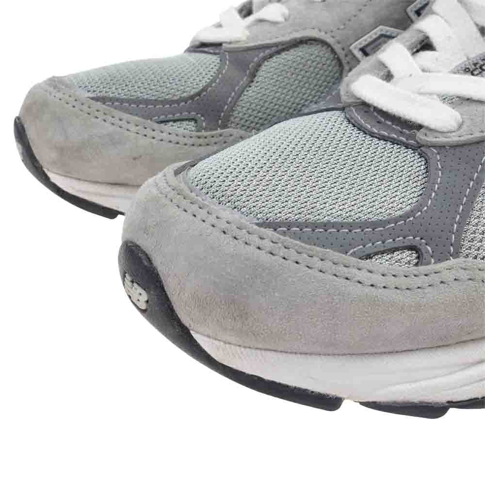 NEW BALANCE ニューバランス M990GY3 USA製 ローカットスニーカー グレー系 26.5㎝【中古】