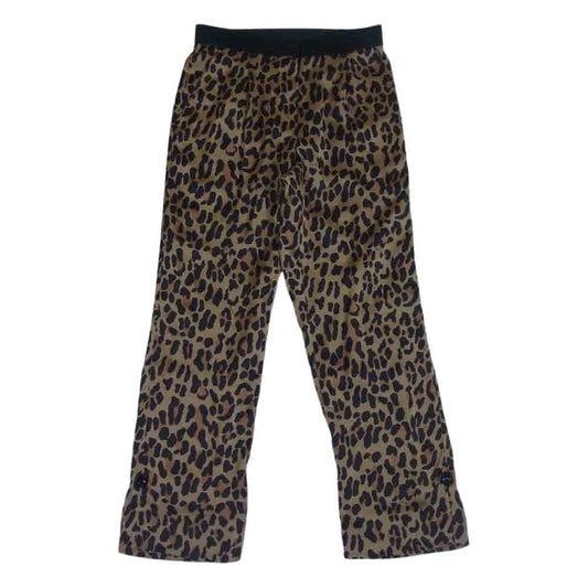 Sacai サカイ 22-06139 Leopard Print Trousers レオパード柄 パンツ ライトブラウン系 レオパード桂 1【美品】【中古】