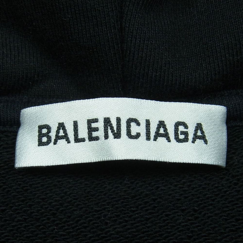 BALENCIAGA バレンシアガ 20AW 578135 CREW ロゴプリント フーディ