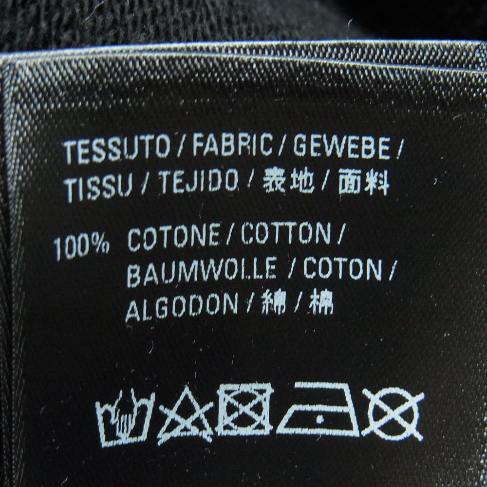 BALENCIAGA バレンシアガ 20AW 578135 CREW ロゴプリント フーディ スウェット パーカー プルオーバー ブラック系 S【中古】
